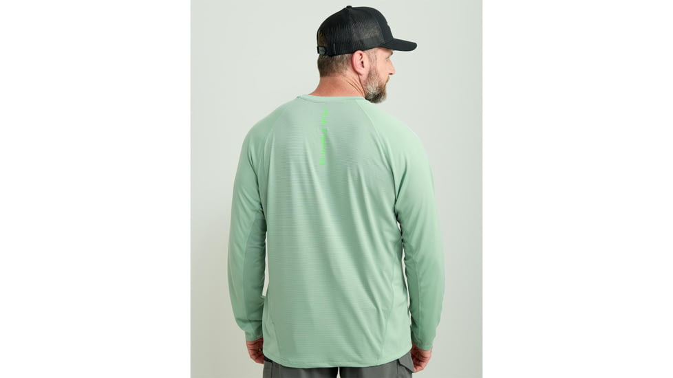 HUK Performance Fishing Huk Icon Crew Long Sleeve Shirt Fresh Salmon XL E13EC917, ATH1200573315XXL