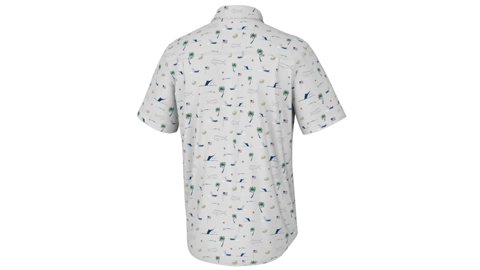 HUK Performance Fishing KC Fish Beach Freedom Kona - Mens, Harbor Mist, 3XL, H1500200-034-XXXL