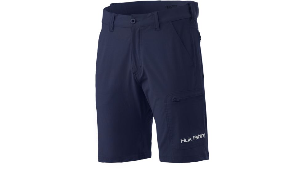 HUK Performance Fishing Next Level 10.5in Short - Mens, Sargasso Sea, Extra Large, H2000011-409-XL