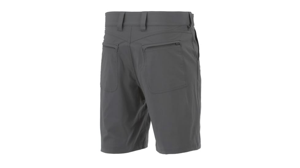 HUK Performance Fishing Next Level Shorts - Mens, Charcoal, 2XL, Inseam 10.5 in, H2000011-010-XXL