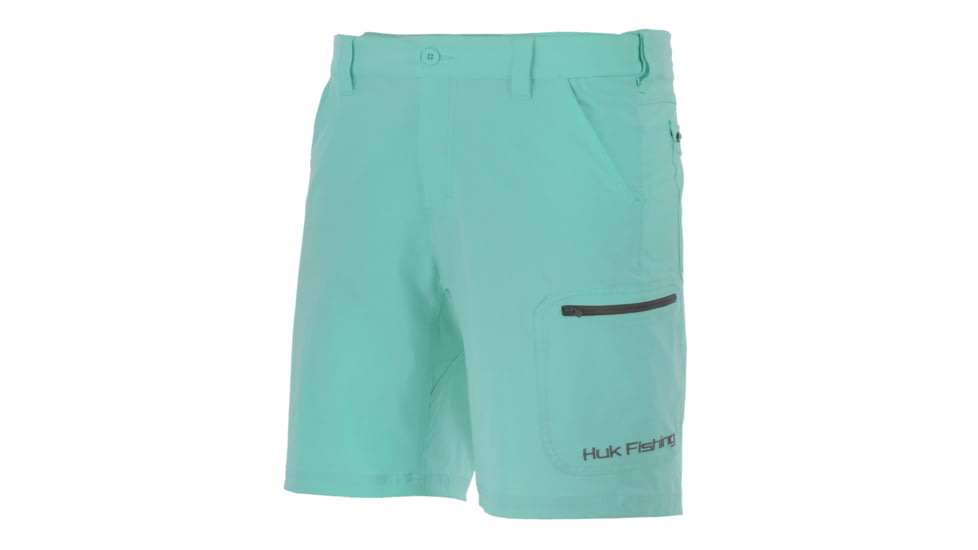 HUK Performance Fishing Next Level Shorts - Mens, Julep, Large, Inseam 10.5 in, H2000011-340-L