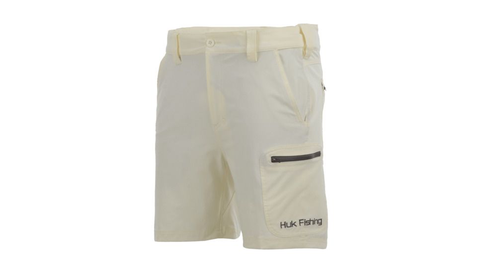 HUK Performance Fishing NXTLVL 7in Short Bottoms, Short - Mens, Sand, Large, H2000040-260-L