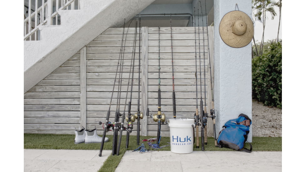 HUK Performance Fishing Rogue Wave Rain Boots - Men's, White, 7, H8021002-100-7