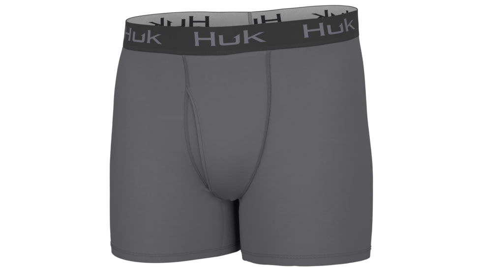 HUK Performance Fishing Solid Boxer - Mens, Night Owl, S, H5000043-016-S