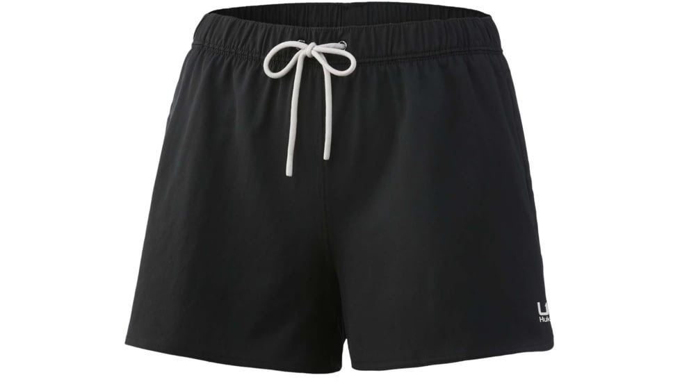 HUK Performance Fishing Pursuit Volley Shorts - Womens, 3in Inseam, Black, XS, H6200029-001-XS