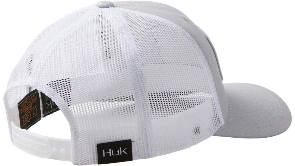HUK Performance Fishing Solid Trucker Cap - Mens, Oyster, One Size, H3000301-052-1