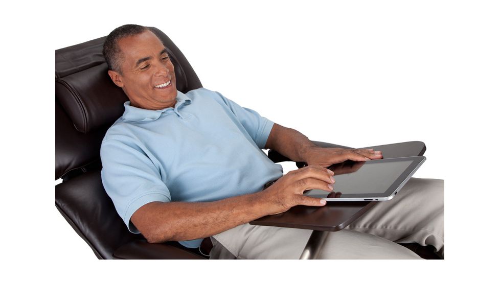 Human Touch Laptop Desk In Use