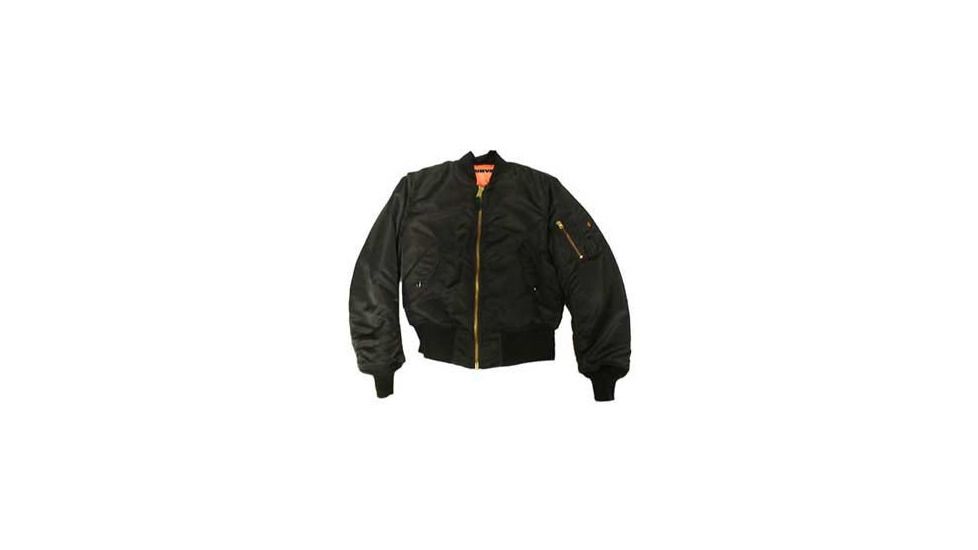 Humvee Ma1 Jacket - Black, X Large - HMV-MA1-BKXL
