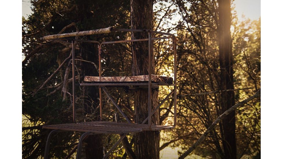 Hunt Comfort Double Gun LiteCore Premium Foam Hunting Seat, Realtree Extra Camo, 40x14.2x2.5in HCSC40D