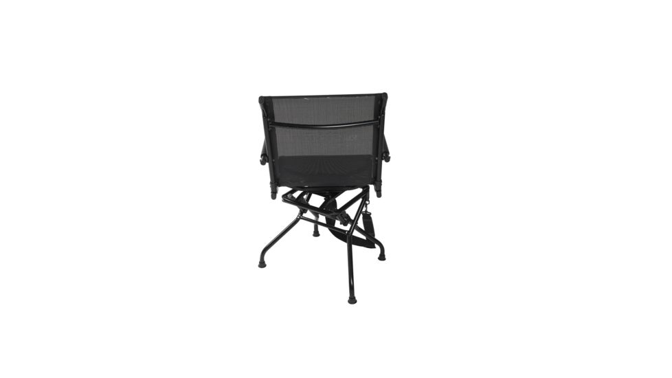 Hunt Comfort Multi Position Mesh Lite Swivel Hunting Chair, Black, HCCC10