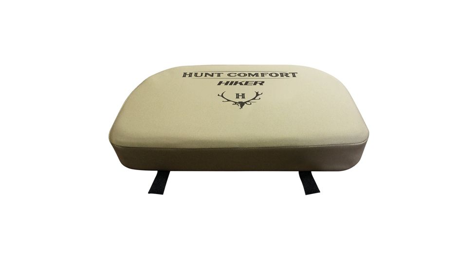 Hunt Comfort Hiker GelCore Hunting Seat, Coyote Brown, 15.25x9x2.5in HCSC15G