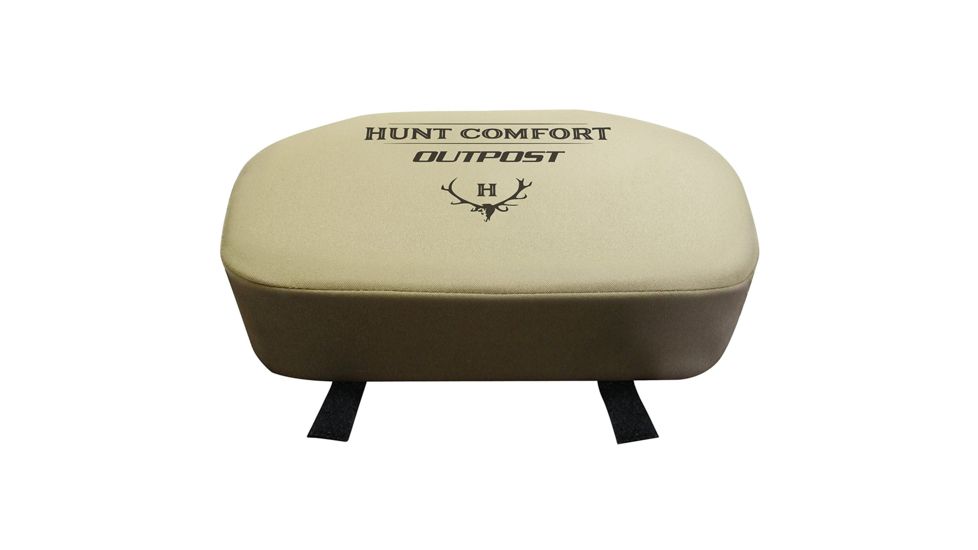Hunt Comfort Outpost GelCore Hunting Seat, Coyote Brown, 14x10.2x2.5in HCSC10G
