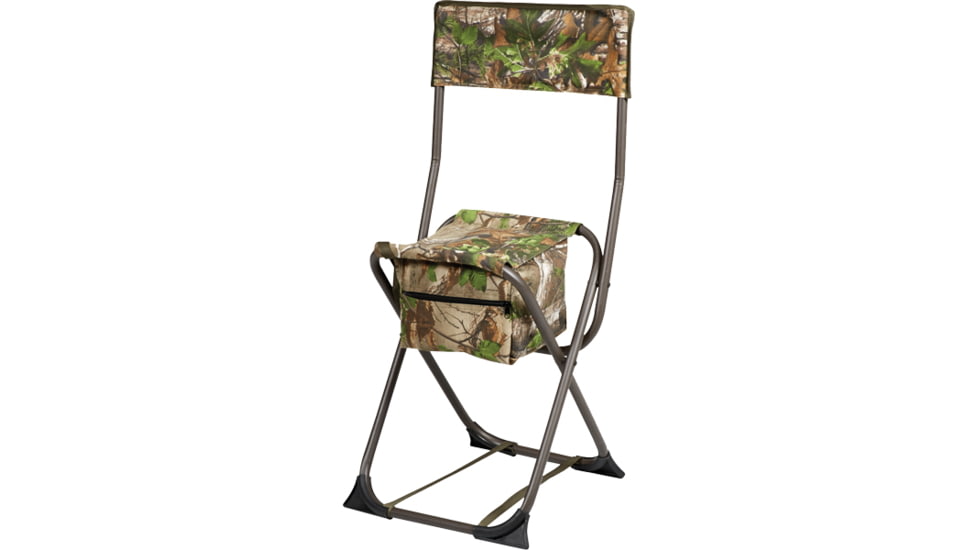 Hunters Specialties Hs Dove Stool Folding W/back Realtree Edge