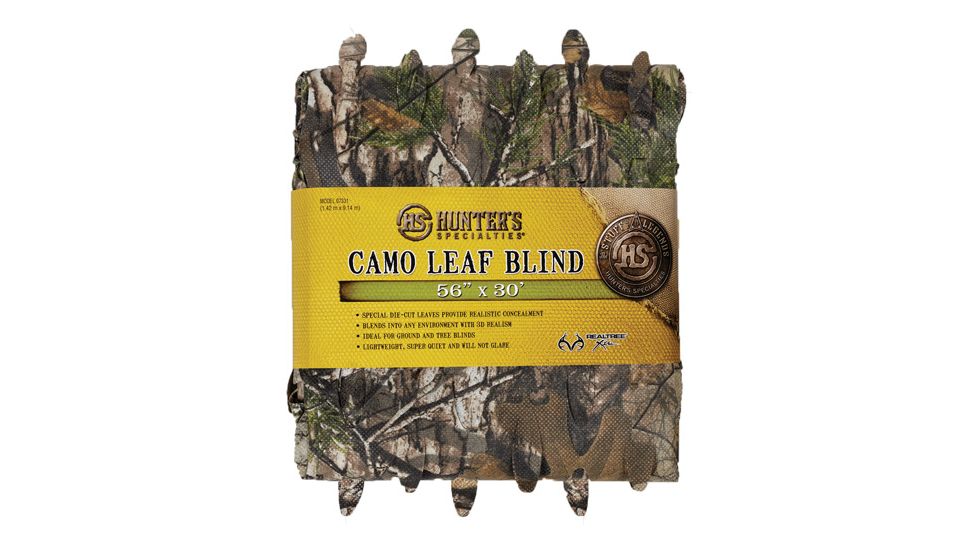 Hunters Specialties Leaf Blind, Material Realtree Xtra 30 ft., 7331