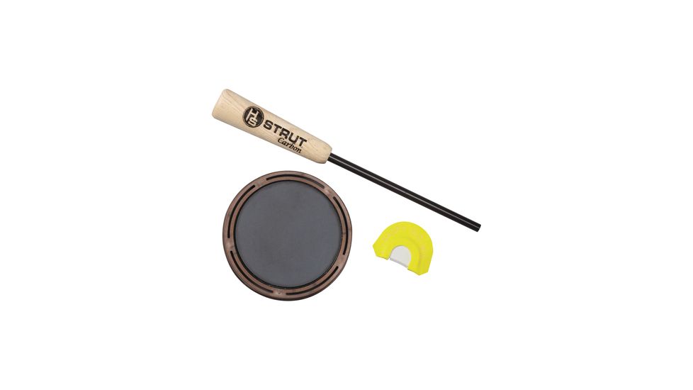 Hunters Specialties Raspy Old Hen Slate With Carbon Striker Includes Premium Flex Raspy Old Hen Diaphragm Call
