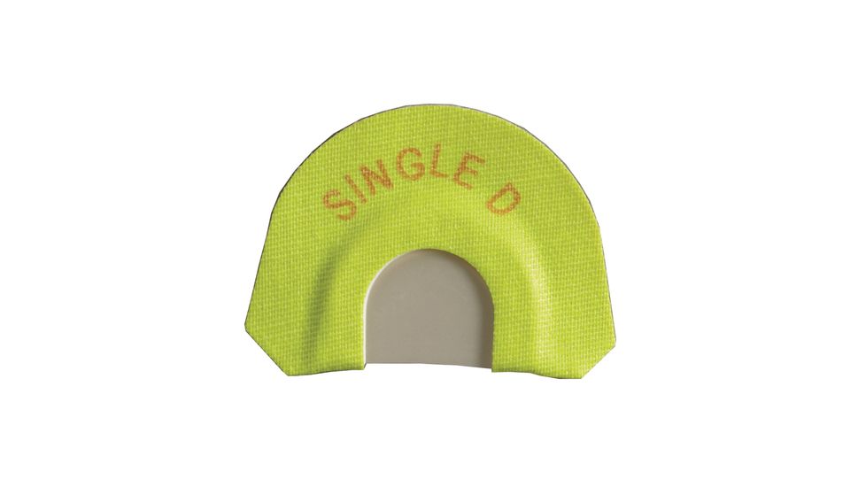 Hunters Specialties Single D Premium Flex Diaphragm Call With One Medium Latex Reed