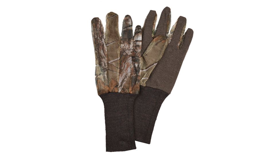 Hunters Specialties Gloves Realtree Xtra Dot Grip Palm Net One Size Fits Most 07320