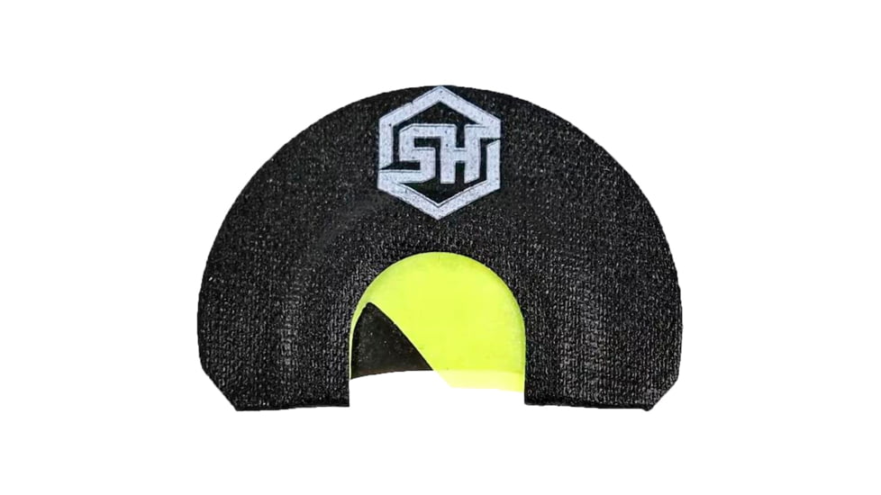 Hunters Specialties Hunters Specialties COBB Cutt'R Turkey Call Diaphragm Call, Black/Yellow, HS-CCMC