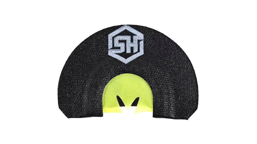 Hunters Specialties Hunters Specialties COBB Inverted Turkey Call Diaphragm Call, Black/Yellow, HS-CIVMC