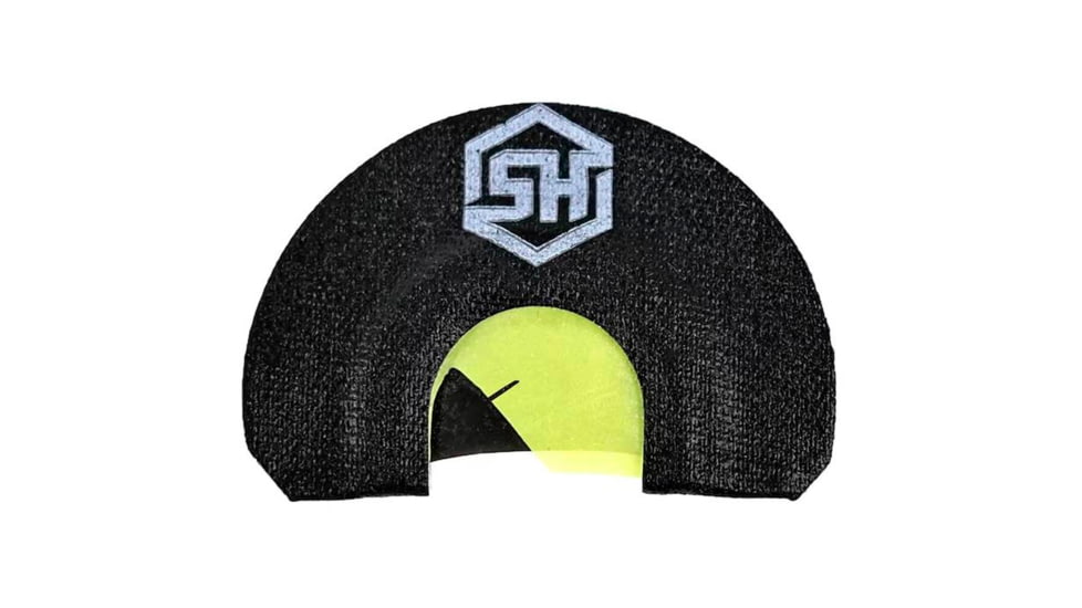 Hunters Specialties Hunters Specialties COBB Notched Cutt-R Trky Call Diaphragm Call, Black/Yellow, HS-CNCMC