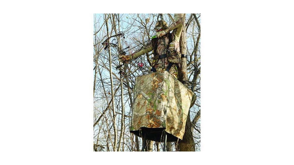 Hunters Specialties Easy Fit Tree Stand Skirt, Realtree Timber, HS-100136