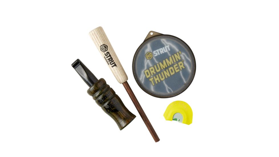 Hunters Specialties Strut Drummin Thunder Kit, Brown, 7016