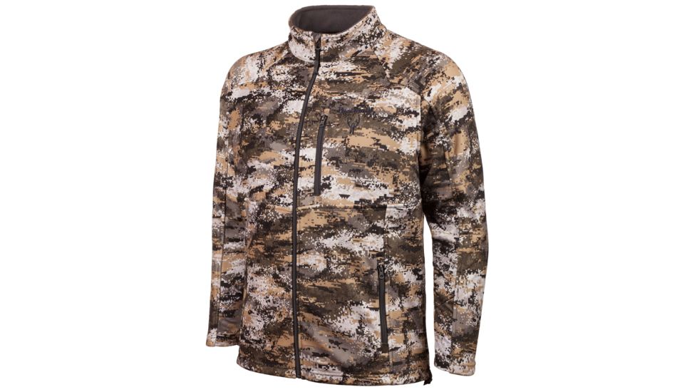 Huntworth Grafton Mid Weight Soft Shell Jacket Waffle Fleece Interior - Men's, Disruption, Large, E-9172-20DC-L