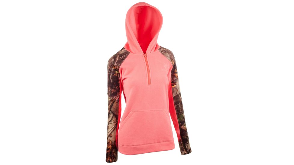 Huntworth Camo Simple Leggings - Womens, Oak Tree EVO /Sugar Coral, Small, E-958-W-31OT/CL-S