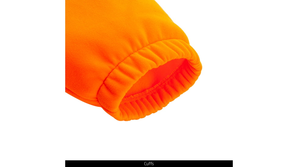 Huntworth Eagon Hooded Knit Jersey Hunting Jacket - Mens, Blaze, 3XL, E-949-113-3XL