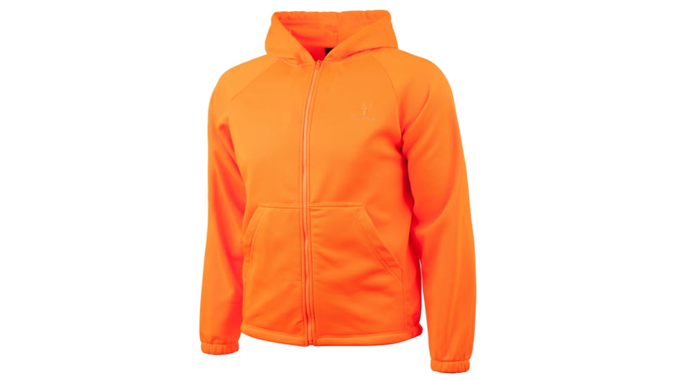 Huntworth Eagon Hooded Knit Jersey Hunting Jacket - Mens, Blaze, 3XL, E-949-113-3XL