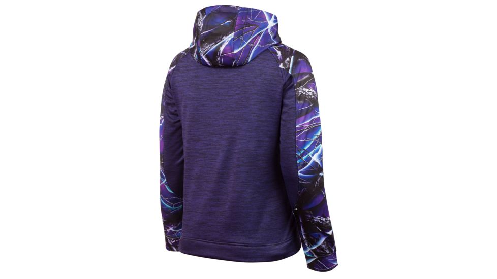 Huntworth Heather Performance Fleece Hoodie - Womens, Heather Violet/Huntworth Ultraviolet, Small, E-9149-W-HV/UV-S