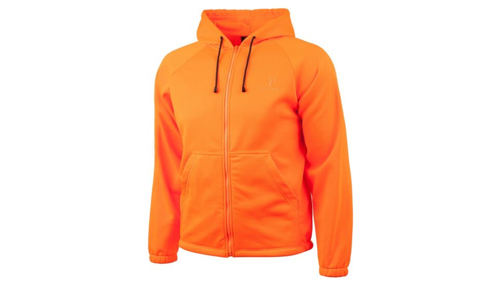 Huntworth Hunting  Knit Jersery Hooded Jacket - Mens, Blaze, Extra Large E-949-113-XL