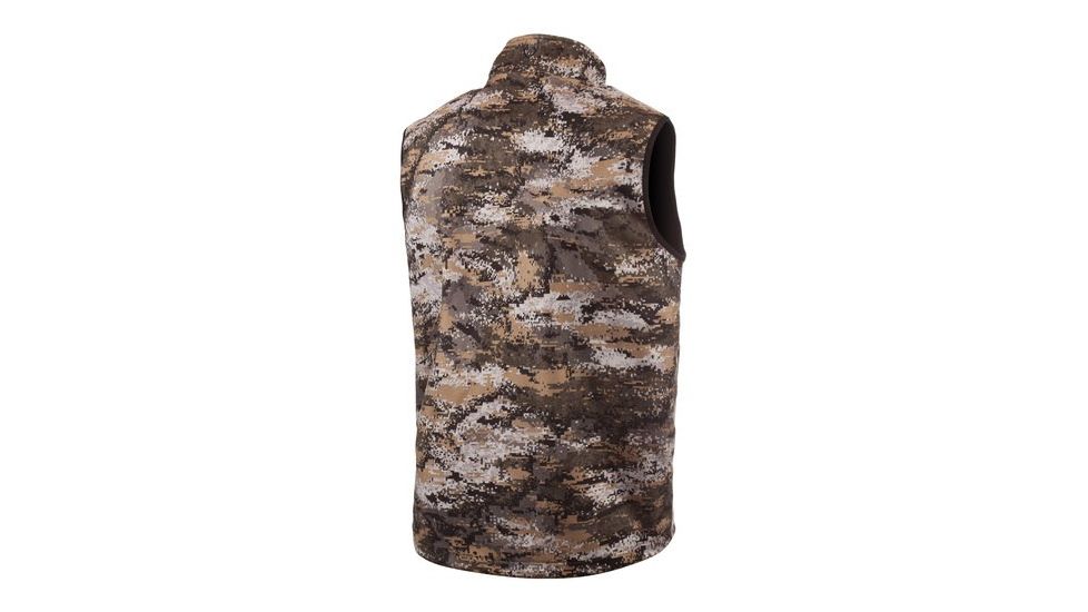 Huntworth Hunting Soft Shell Fleece Vest - Mens, Disruption, 2XL E-9211-DC-2XL