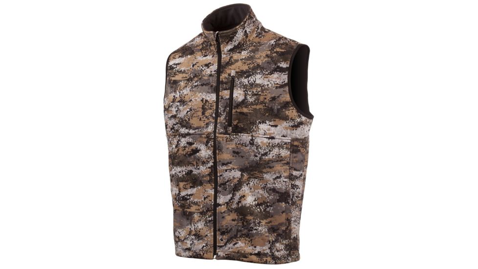 Huntworth Hunting Soft Shell Fleece Vest - Mens, Disruption, 2XL E-9211-DC-2XL