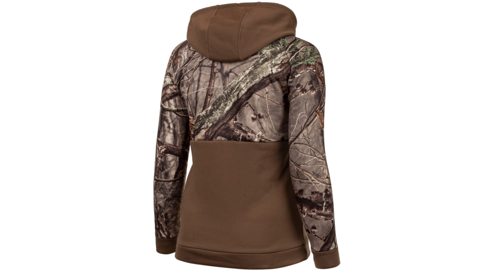 Huntworth Knit Jersey Hoodie - Womens, Ash Brown / Hiddn, Medium, E-9474-W-AB/HDN-M