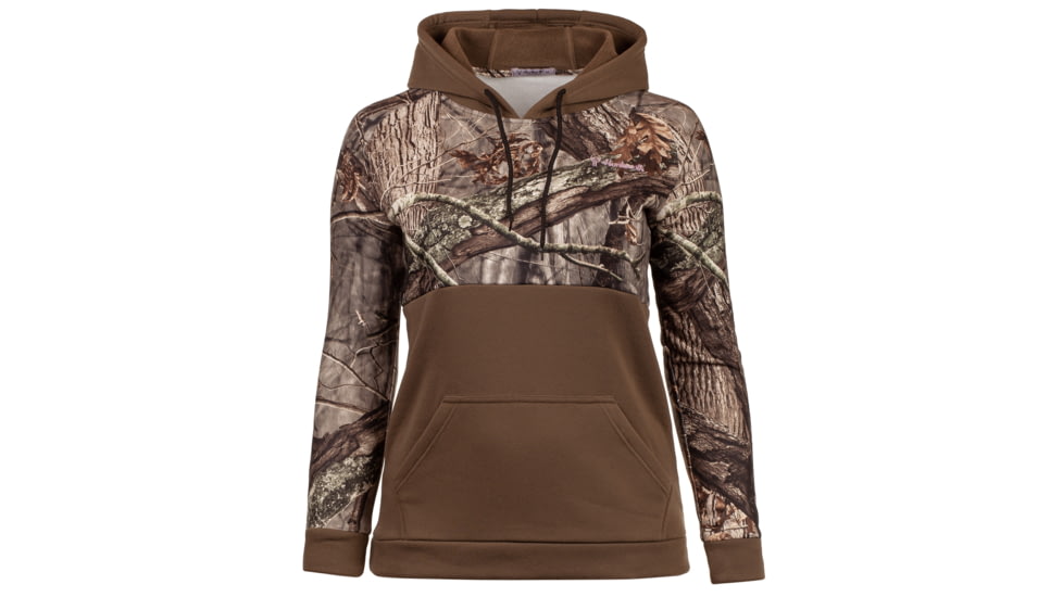 Huntworth Knit Jersey Hoodie - Womens, Ash Brown / Hiddn, Medium, E-9474-W-AB/HDN-M