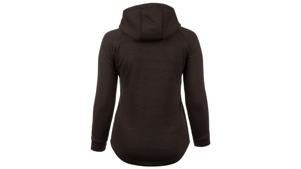 Huntworth Ladies Knit Jersey Hoodie Heather - Womens, Heather Gray / Hiddn, Extra Large, E-9387-W-HG/HDN-XL