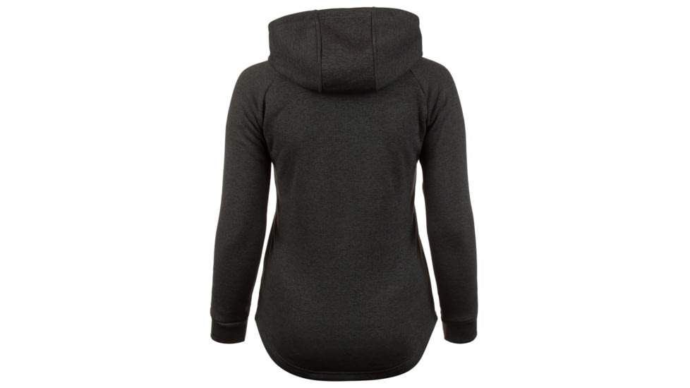 Huntworth Ladies Knit Jersey Hoodie Heather - Womens, Heather Juniper / Hiddn, Medium, E-9387-W-HJP/HDN-M