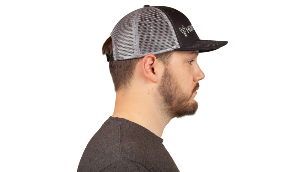 Huntworth Logo Trucker Cap - Men's, Black, One Size, E-5777-BK