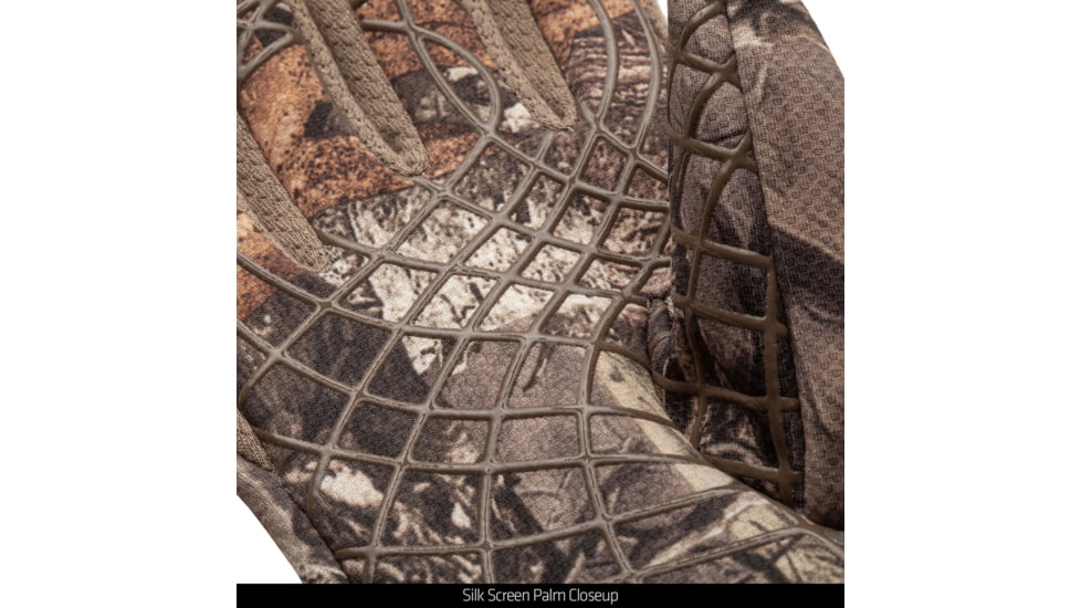 Huntworth Meridian MId Weight Windproof Unlined Hunting Glove - Womens, Hidden, Medium, E-141-L-HDN-M/L