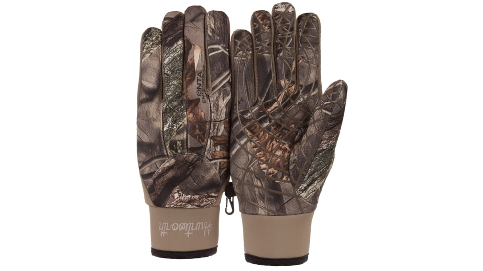 Huntworth Meridian MId Weight Windproof Unlined Hunting Glove - Womens, Hidden, Medium, E-141-L-HDN-M/L