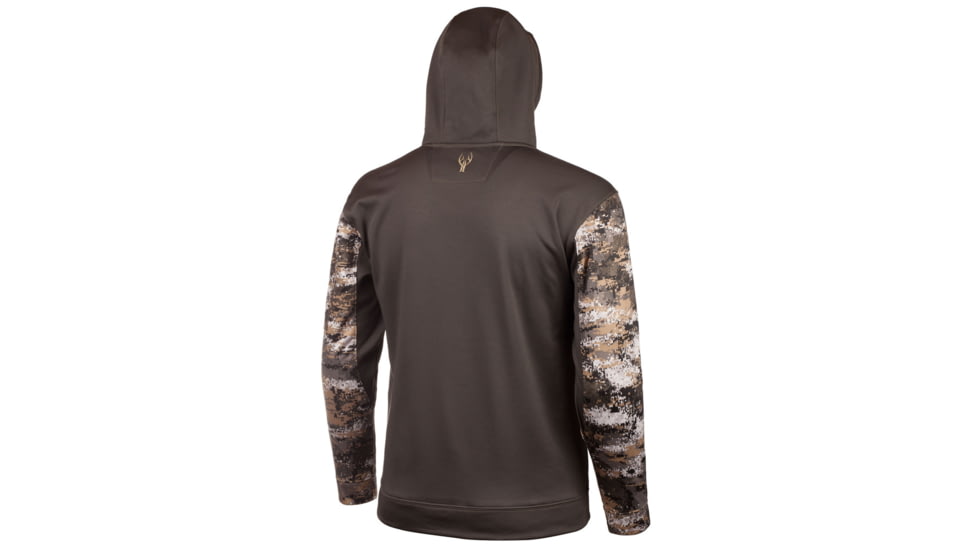 Huntworth Performance Fleece Hoodie - Mens, Charcoal Gray/Disruption, Medium, E-9198-31CG/DC-M