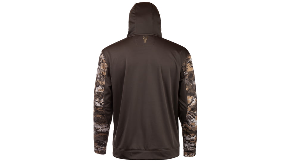 Huntworth Performance Fleece Hoodie - Mens, Charcoal Gray/Disruption, Medium, E-9198-31CG/DC-M