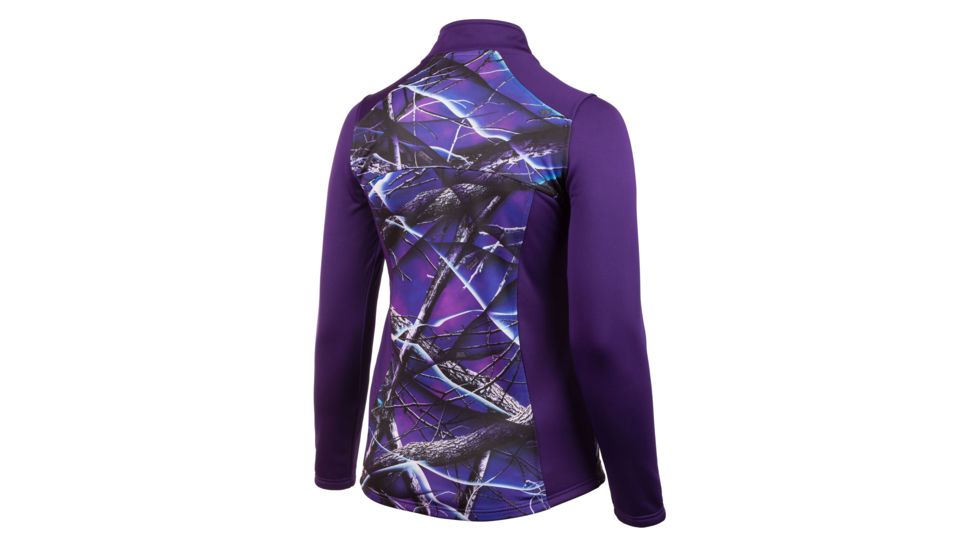 Huntworth Performance Fleece Jacket - Womens, Indigo/Huntworth Ultraviolet, Extra Large, E-9292-W-IN/UV-XL