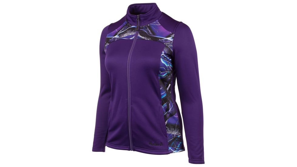 Huntworth Performance Fleece Jacket - Womens, Indigo/Huntworth Ultraviolet, Extra Large, E-9292-W-IN/UV-XL