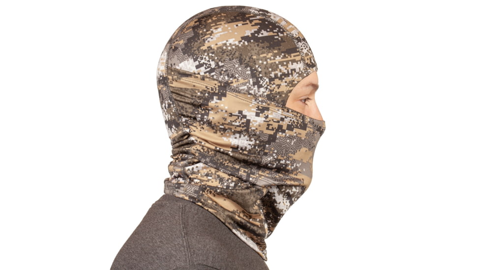Huntworth Tenpeak Light Weight Unlined Pull Down Poly-Spandex Balaclava - Mens, Disruption, One Size, E-5665-21DC