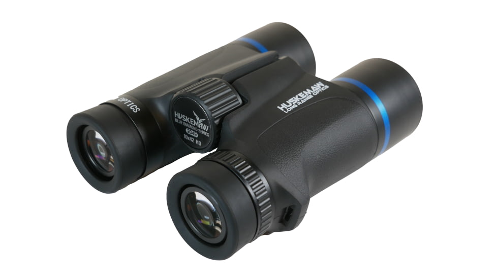 Huskemaw Blue Diamond Optics HD Binoculars, 10x42mm, Matte Black, 10BINO