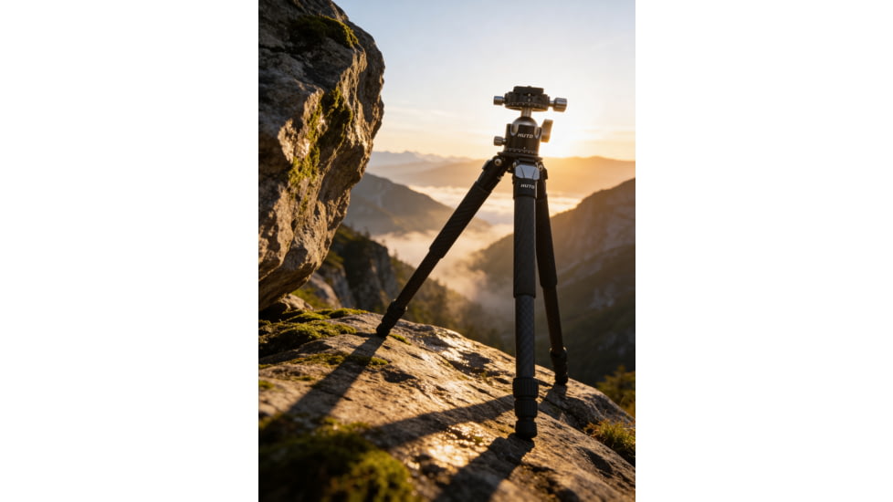 Huto Lifestyle Lifestyle Onyx Stealth Carbon Fiber Tripod
