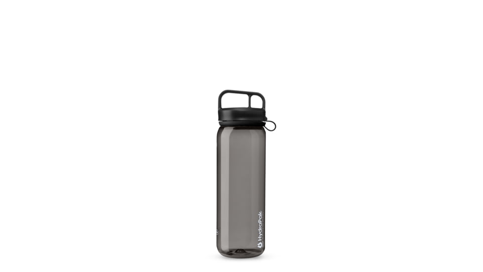 HydraPak Recon Clip &amp; Carry 24oz Bottle, Charcoal Grey, 750ml, BRC01M