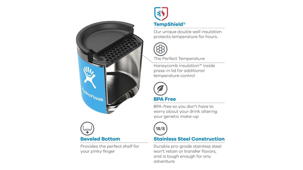 Hydro Flask 10oz. Rocks Tumbler, Cobalt, R10407